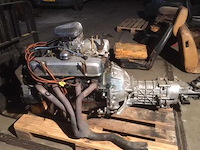 Buick 215 cid aluminum v8 engine & manual gearbox | original classic drivetrain - afbeelding 18 van  26