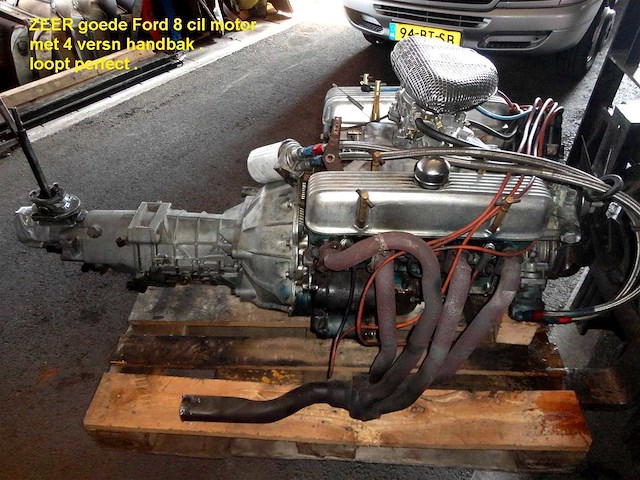 Buick 215 cid aluminum v8 engine & manual gearbox | original classic drivetrain - afbeelding 11 van  26