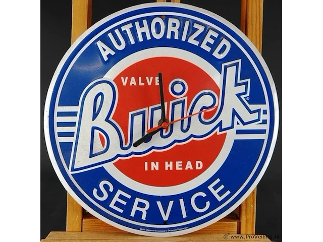 Buick authorized service-wandklok - afbeelding 2 van  4
