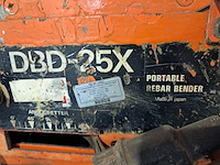 Buigmachine 20mm mechanisch 230v bendof, dbd25, bouwjaar 2008 - afbeelding 7 van  10