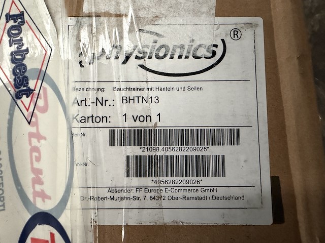 Buiktrainer, 1x trampoline physionics - afbeelding 2 van  3