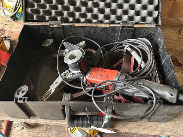 Buis bandschuurmachine - afbeelding 1 van  6