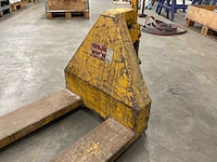 Buiscar hand hydraulische palletwagen - afbeelding 3 van  4