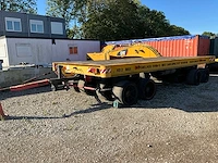 Buiscar zwaarlast aanhangwagen “capaciteit 125t”