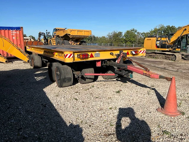 Buiscar zwaarlast aanhangwagen “capaciteit 125t” - afbeelding 12 van  19