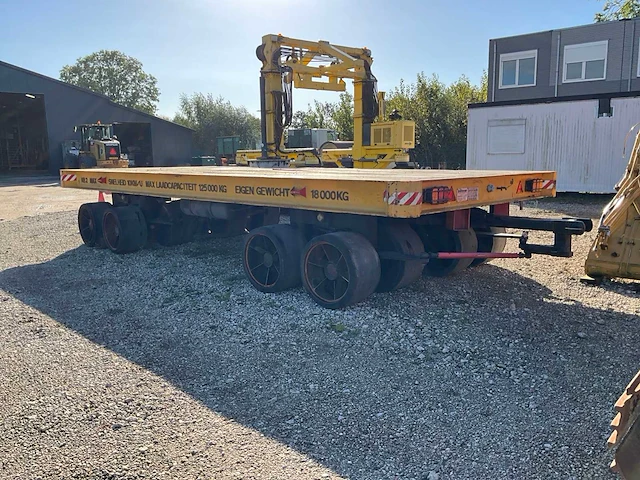 Buiscar zwaarlast aanhangwagen “capaciteit 125t” - afbeelding 13 van  19