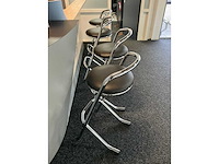 Buisframe barkruk (4x) - afbeelding 2 van  2