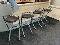 Buisframe barkruk (4x)
