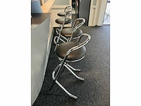 Buisframe barkruk (4x) - afbeelding 2 van  2