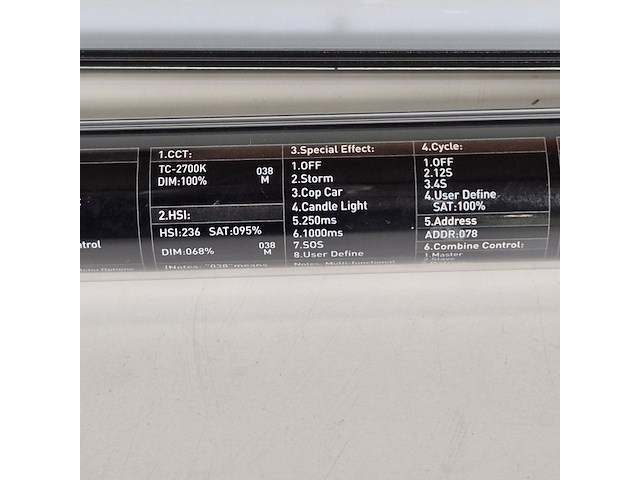 Buislamp set, nanlite, pavotube 30c - afbeelding 18 van  18