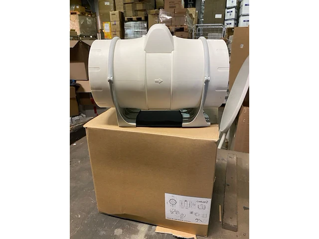 Buisventilator 200mm mixed flow met timer, cata - afbeelding 1 van  6