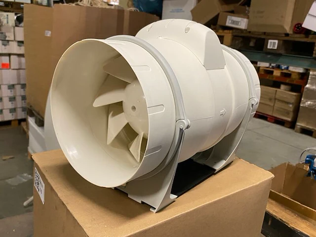 Buisventilator 200mm mixed flow met timer, cata - afbeelding 4 van  6