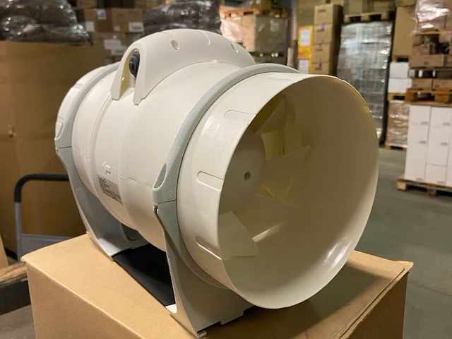 Buisventilator 200mm mixed flow met timer, cata - afbeelding 5 van  6