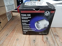 Buisventilator s&p, tdm-100, wit