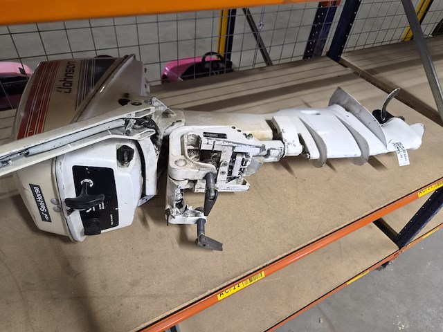 Buitenboord motor, johnson, langstaat 6 pk - afbeelding 2 van  5