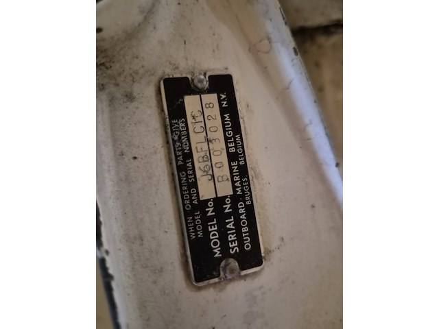 Buitenboord motor, johnson, langstaat 6 pk - afbeelding 4 van  5