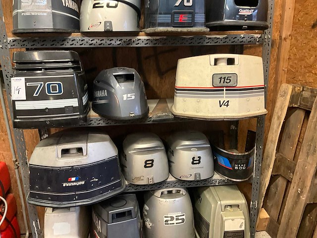 Buitenboordmotor kap (20x) - afbeelding 4 van  6