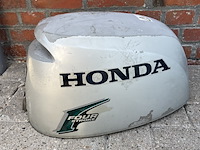 Buitenboordmotor kap, honda, bf10, grijs / chroom - afbeelding 4 van  6