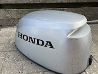 Buitenboordmotor kap, honda, bf20, grijs / chroom