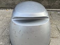 Buitenboordmotor kap, honda, bf20, grijs / chroom - afbeelding 2 van  7