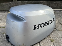 Buitenboordmotor kap, honda, bf20, grijs / chroom - afbeelding 3 van  7