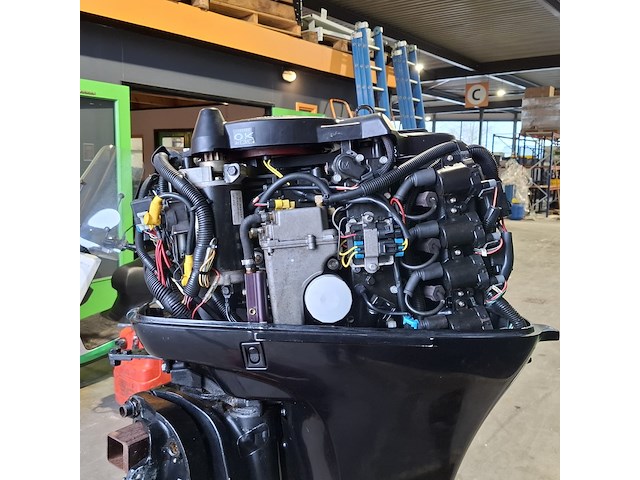 Buitenboordmotor, mercury / mariner, 50 pk / 4 takt, complete set met afstandsbediening en tank - afbeelding 10 van  24