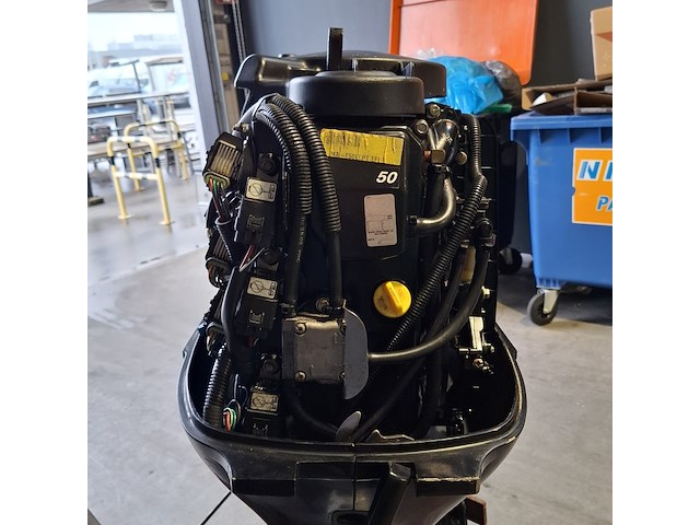 Buitenboordmotor, mercury / mariner, 50 pk / 4 takt, complete set met afstandsbediening en tank - afbeelding 11 van  24