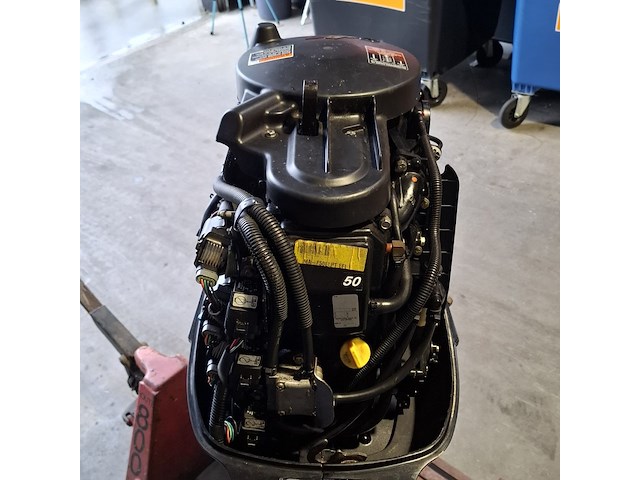Buitenboordmotor, mercury / mariner, 50 pk / 4 takt, complete set met afstandsbediening en tank - afbeelding 13 van  24