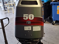 Buitenboordmotor, mercury / mariner, 50 pk / 4 takt, complete set met afstandsbediening en tank - afbeelding 23 van  24