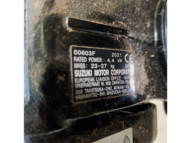 Buitenboordmotor op trolley, suzuki, df6a, 2021 - afbeelding 5 van  15
