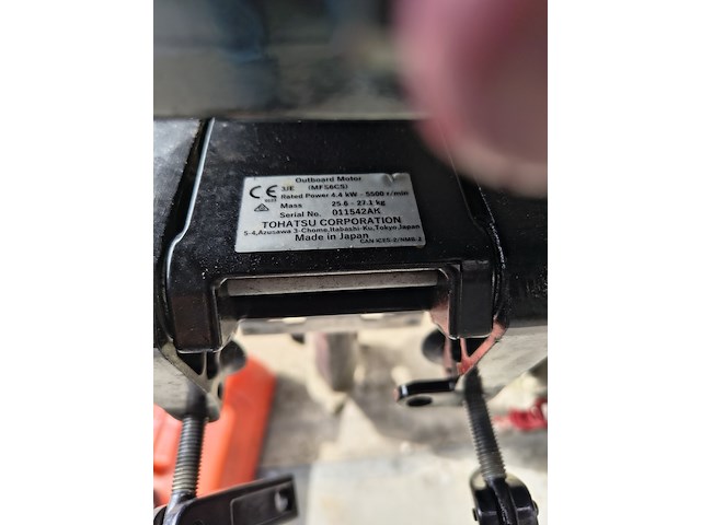 Buitenboordmotor, tohatsu, fms6cs langstaart, 2019 - afbeelding 4 van  9