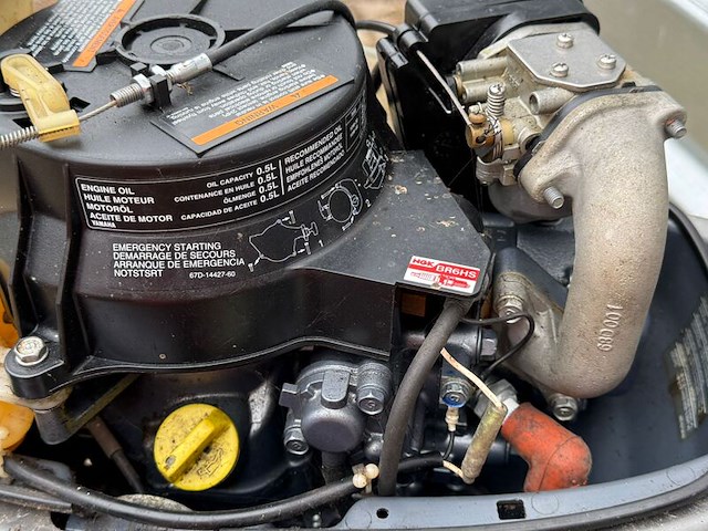 Buitenboordmotor, yamaha, 4 pk | kortstaart, 2002 - afbeelding 4 van  13