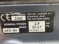 Buitenboordmotor, yamaha, 4 pk | kortstaart, 2002 - afbeelding 12 van  13