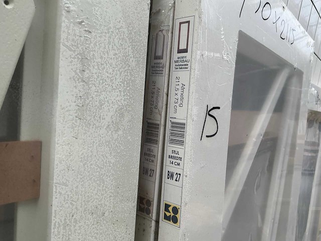 Buitendeur (2x) - afbeelding 4 van  4