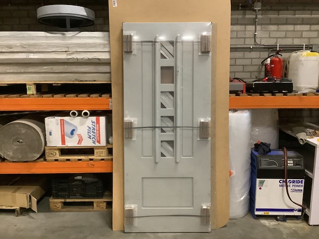 Buitendeur 88 x 211,5, grijs - afbeelding 1 van  3