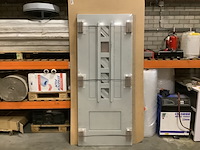 Buitendeur 88 x 211,5, grijs - afbeelding 1 van  3