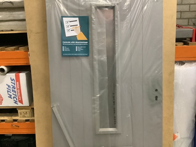 Buitendeur 88 x 211,5, grijs - afbeelding 2 van  2