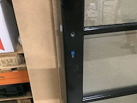 Buitendeur 93 x 201,5, antraciet/zwart - afbeelding 2 van  3