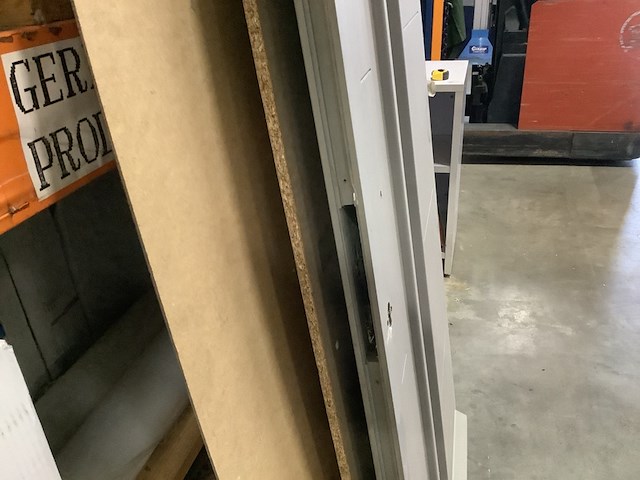 Buitendeur 93 x 210 cm + dorpel, grijs - afbeelding 4 van  4