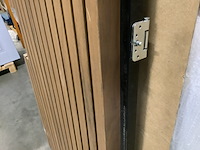 Buitendeur 93 x 240, zwart/bruin - afbeelding 3 van  7