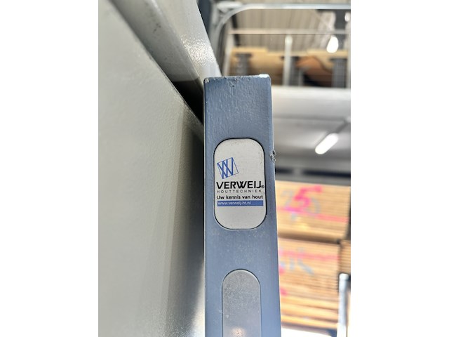 Buitendeur / voordeur, verweij houttechniek, blauw - afbeelding 7 van  7