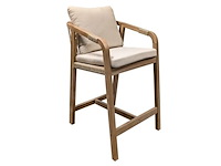 Buitengewoon boet ravona barstoel bruin - afbeelding 1 van  3