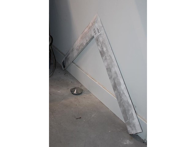 Buitenhoekprofiel afmeting 75 x 75 cm. - afbeelding 2 van  2