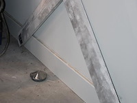 Buitenhoekprofiel afmeting 75 x 75 cm. - afbeelding 2 van  2