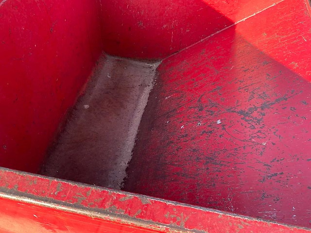 Buitenhuis kiepkantelbak 800 l heftruck toebehoren - afbeelding 3 van  5
