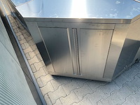 Buitenkeuken koelkast-hoek-wasbak-grill bbq - afbeelding 3 van  37