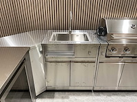 Buitenkeuken koelkast-hoek-wasbak-grill bbq - afbeelding 26 van  37
