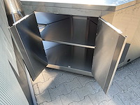Buitenkeuken koelkast-hoek-wasbak-grill bbq - afbeelding 4 van  46