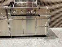 Buitenkeuken koelkast-hoek-wasbak-grill bbq - afbeelding 29 van  46