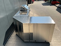 Buitenkeuken koelkast-hoek-wasbak-grill bbq - afbeelding 43 van  46
